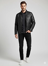 Siyah Asalet Deri Ceket